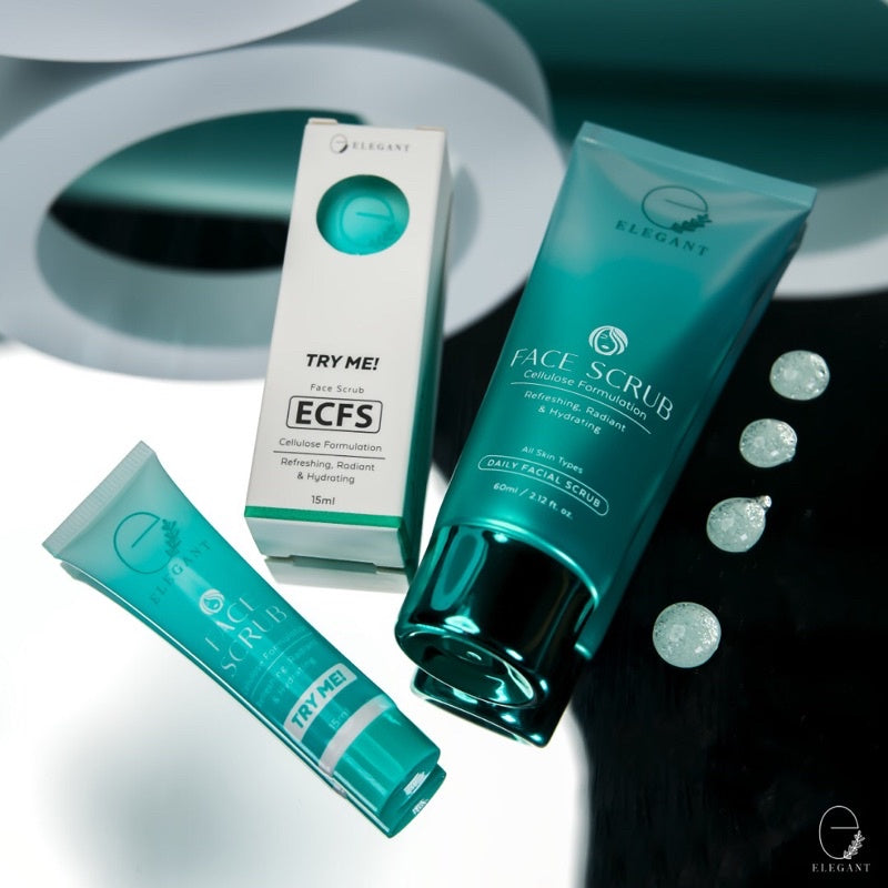 [ELEGANT] TRAVEL/ TRIAL SET mini (WITENING EMULSION, NIGHT CREAM ENRC, JEJU CLEANSER, ECFS FACE SCRUB)