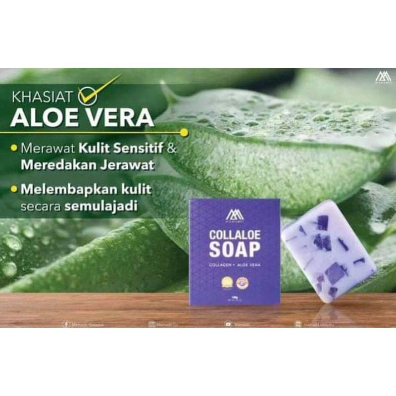 [MAMADIL] MEDIL Sabun Collaloe [MAMADIL] 100g Collaloe Soap Medil Sabun muka dan badan mencerah kulit