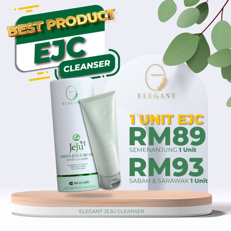 [ELEGANT] Whitening EWE | Night Cream ENRC | Jeju Cleanser EJC | Scrub ECFS | Serum EADOS | Lipglass
