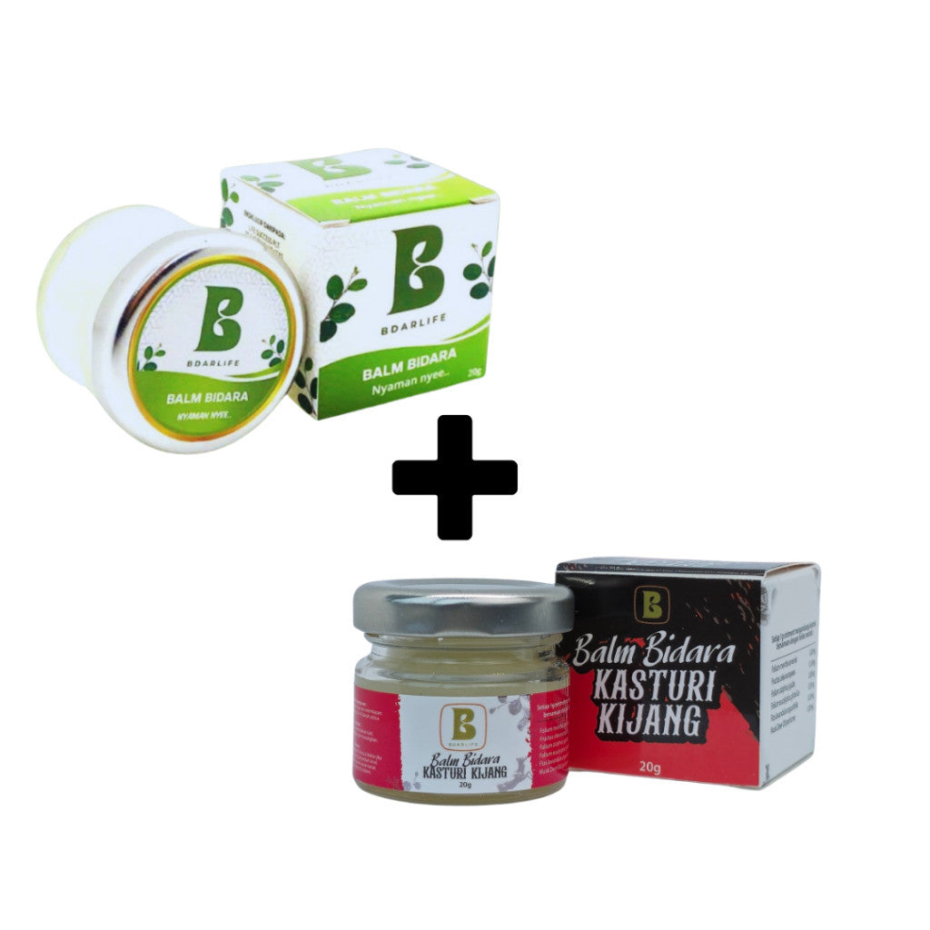 [BDARLIFE] Balm Bidara Syifa Ruqyah Melegakan Kahak Sakit Kepala Sendi terapi Bidara & Kasturi Kijang