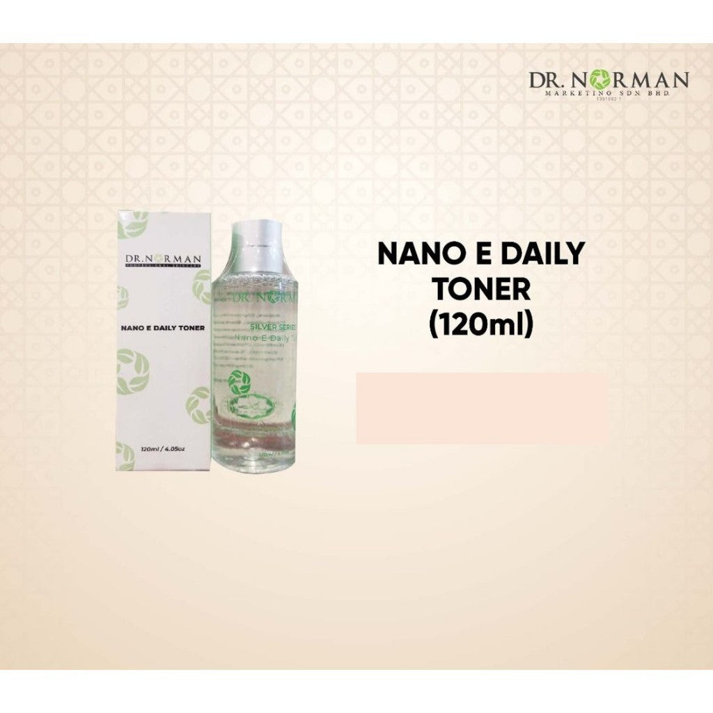 [DR NORMAN] NATURAL SKINCARE SET SILVER SERIES SERUM TONER CLEANSER SUNSCREEN DAY NIGHT EYE CREAM