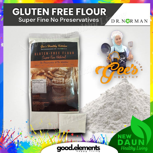 [DR NORMAN] GLUTEN-FREE FLOUR Tepung Tanpa Gluten 500g Gluten-Free Flour Tepung Gandum sihat