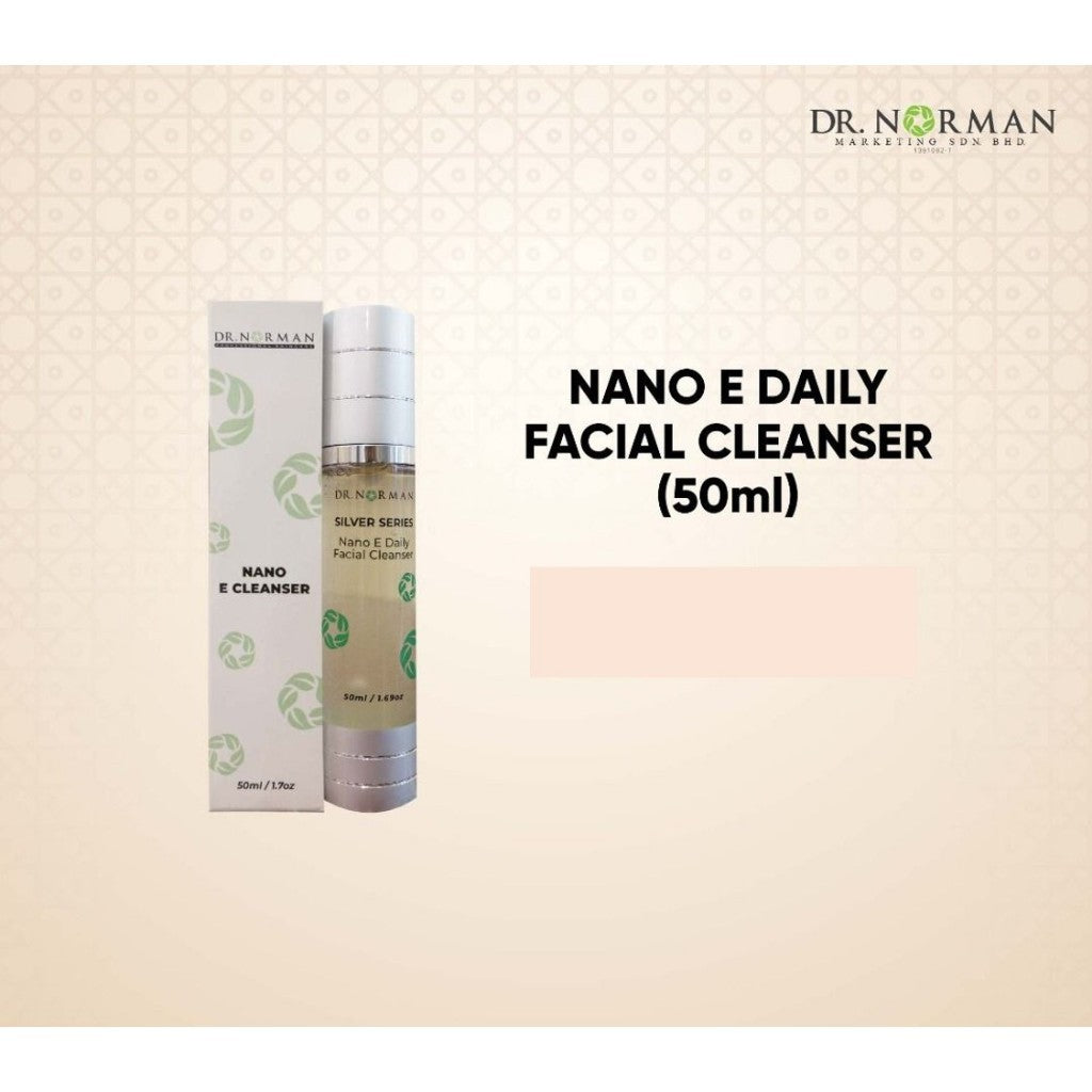 [DR NORMAN] NATURAL SKINCARE SET SILVER SERIES SERUM TONER CLEANSER SUNSCREEN DAY NIGHT EYE CREAM