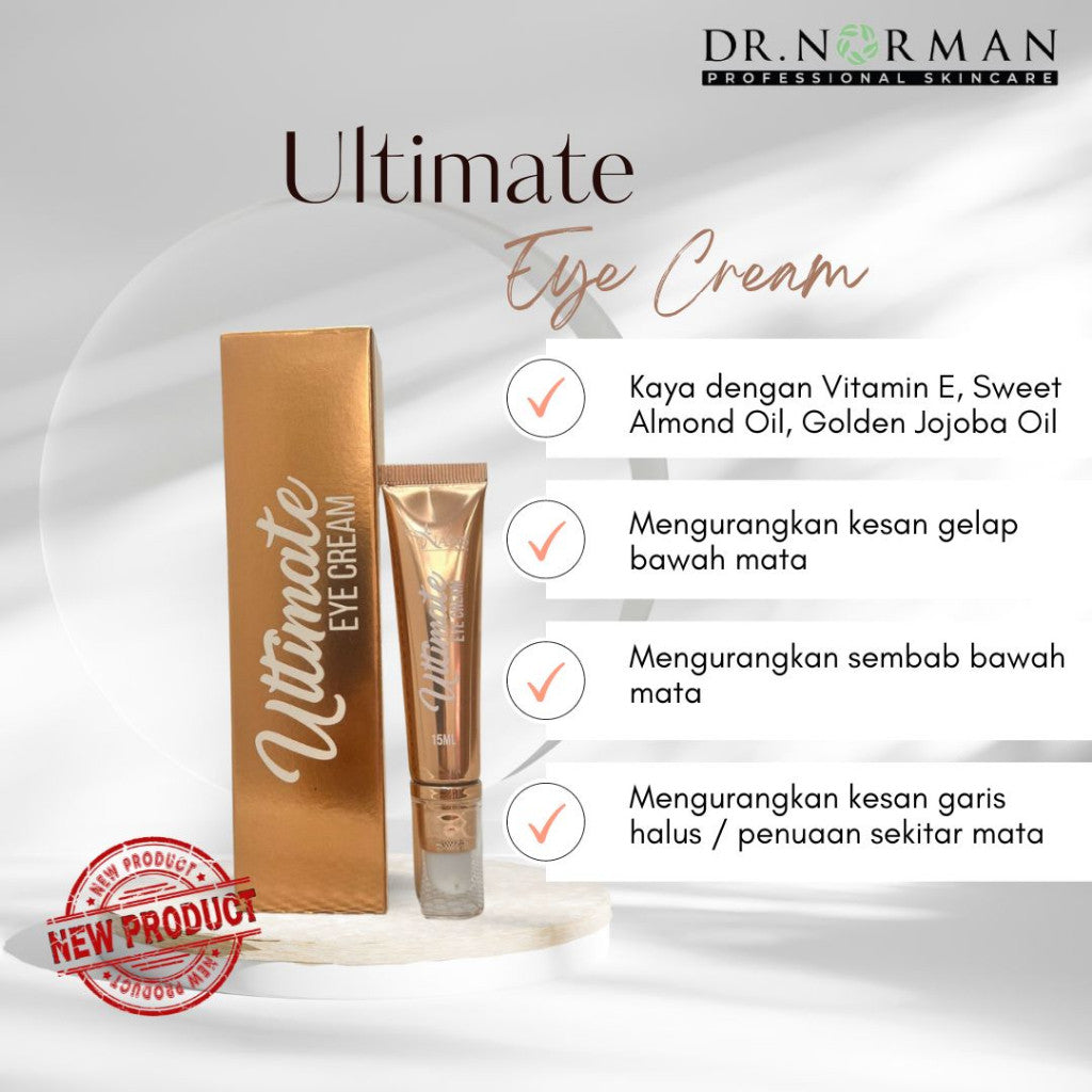 [DR NORMAN] NATURAL SKINCARE SET SILVER SERIES SERUM TONER CLEANSER SUNSCREEN DAY NIGHT EYE CREAM