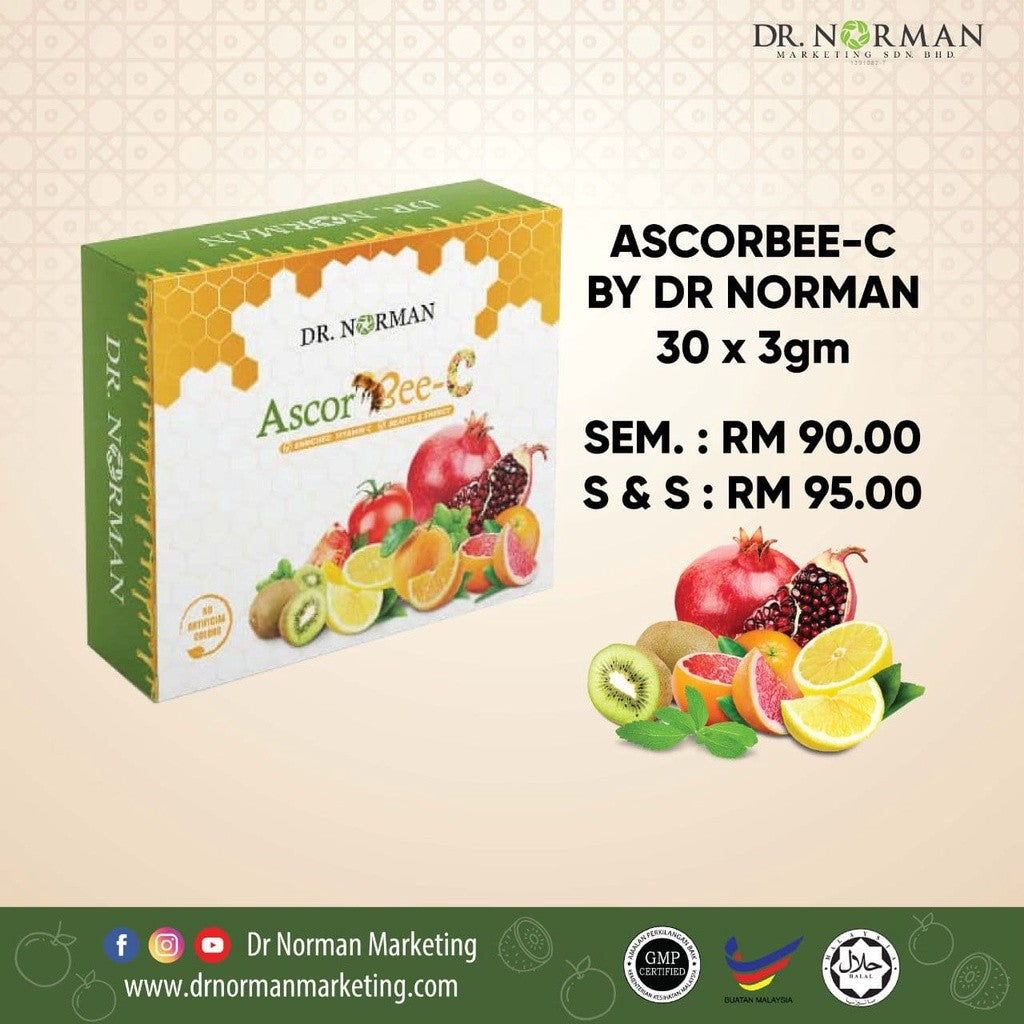 [DR NORMAN] AscorBee-C (Vitamin C + Glutathion + Honey) [WHOLESALE]
