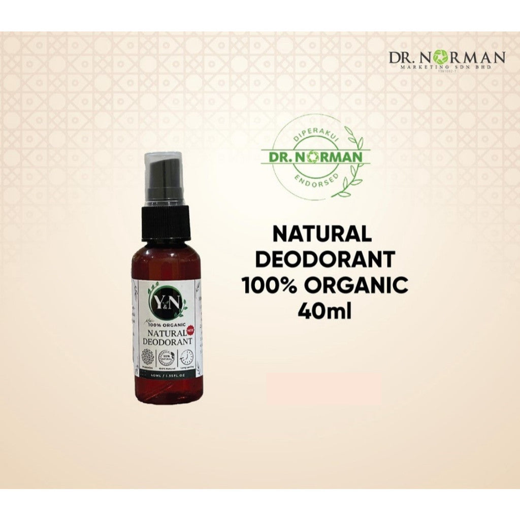 [DR NORMAN] Natural Deodorant with Probiotics and Essential Oil Tahan lama selamat