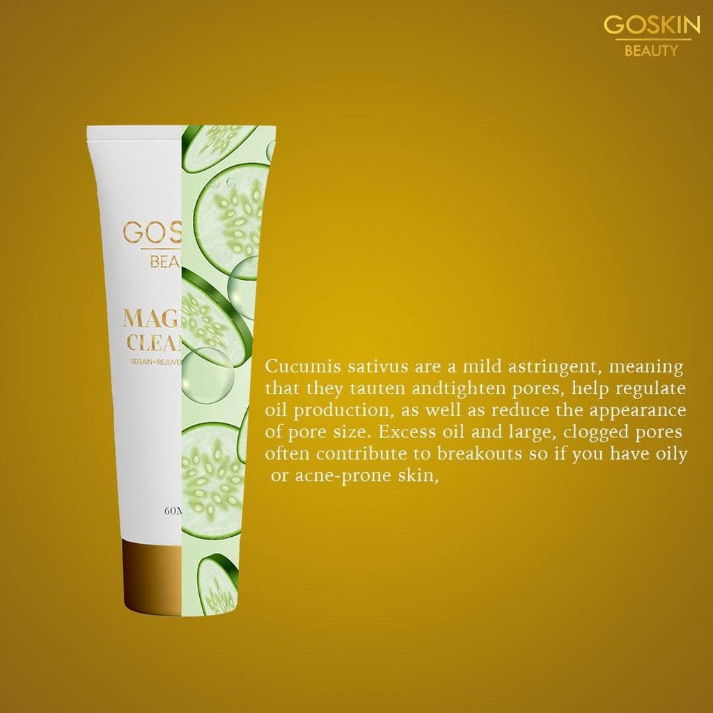[GOSKIN BEAUTY] MAGICAL CLEANSER make up remover olive oil cocosulfate jerawat jeragat