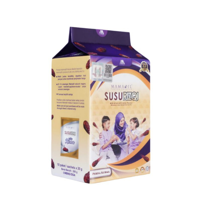 [MAMADIL] SUSU RIZQI MINI PACK 10 sachet per box susu sedap rasa ice cream
