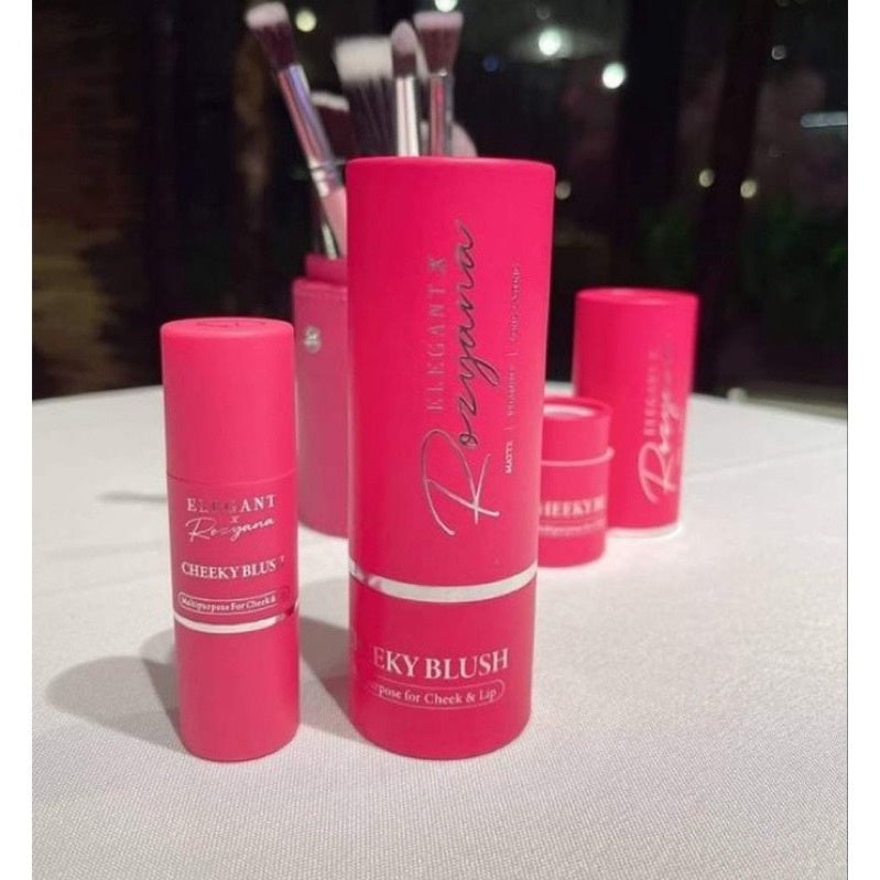 [ELEGANT] COSMETIC CHEEKY BLUSH [ELEGANT] X ROZYANA Matte Vitamin E Wholesale