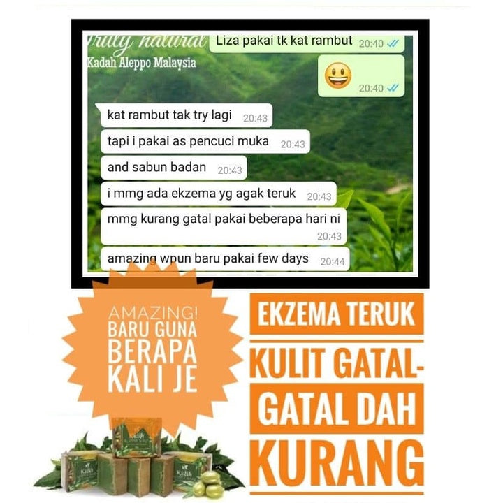[YASALMA] [KADAH] YASALMA ALEPPO SOAP Sabun Minyak Zaitun Olive Ghar 5% |10% | 40% | 78% LAUREL