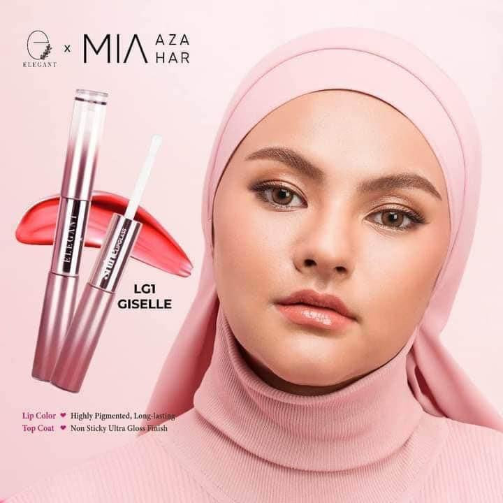 [MAMADIL] LIP BALM 24H Moisturize & [ELEGANT] X MIA AZAHAR LIPGLASS
