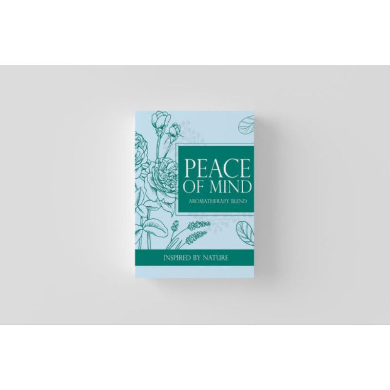 [NUSRAH] PEACE OF MIND Aromatherapy Blend -Pain Release (Peppermint Lime) & Mood Booster Combo (Rose Lavender)