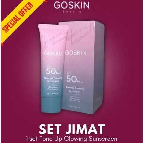 [GOSKIN BEAUTY] TONE UP GLOWING SUNSCREEN Go Skin HQ  SPF 50+ 10ml mini & 50ml Whitening