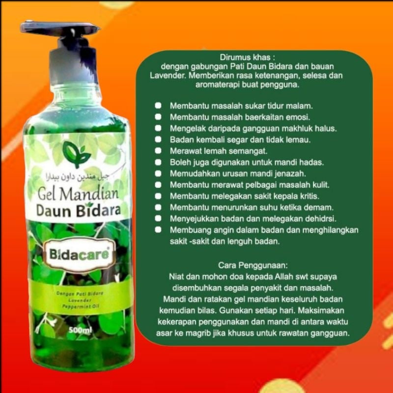 [BIDACARE] SET TRAVEL Mandian lengkap aromaterapi bidara rawatan rukyah Balm Shampoo Mandian Semburan