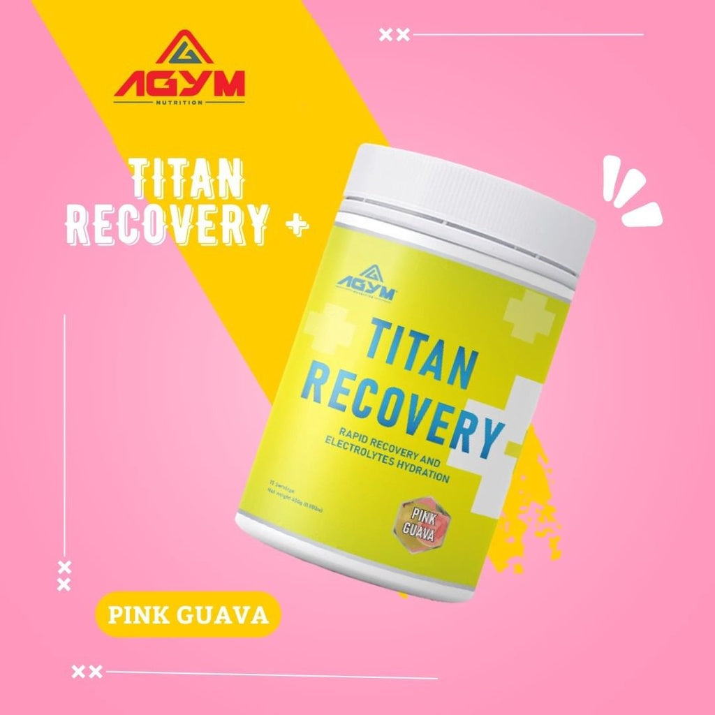 [AGYM NUTRITION] TITAN RECOVERY PLUS - (15 Serving) is replenished glycogen storage, helps rebuilding muscles