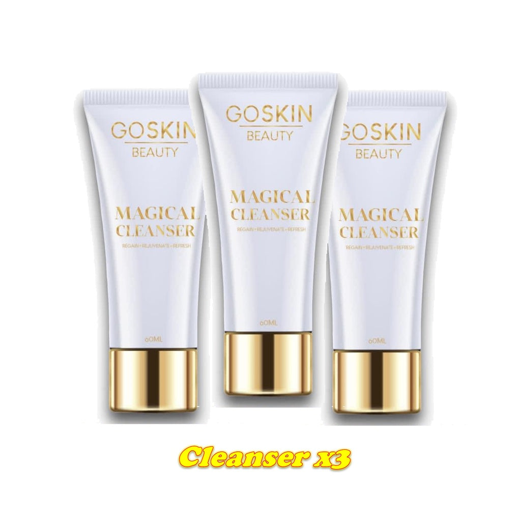 [GOSKIN BEAUTY] MAGICAL CLEANSER make up remover olive oil cocosulfate jerawat jeragat