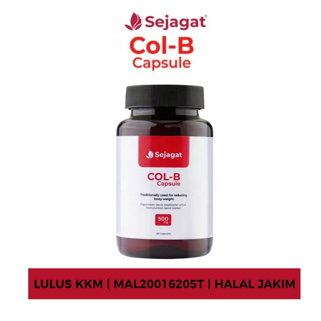 [SEJAGAT GLOBAL] Col-B COLB Capsule COL B Bakar Lemak Turun Berat Badan