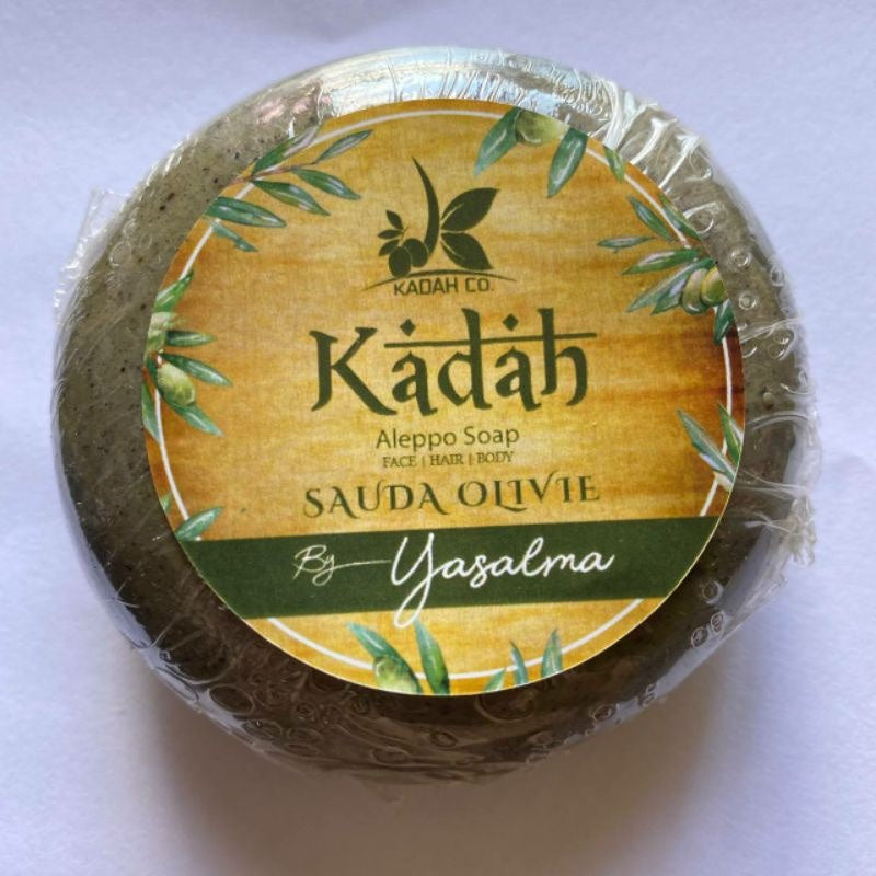 [YASALMA] [KADAH] SAUDA OLIVIE ALEPPO SOAP Sabun Minyak Zaitun Habbatussauda Syria Black Seed Soap by YASALMA