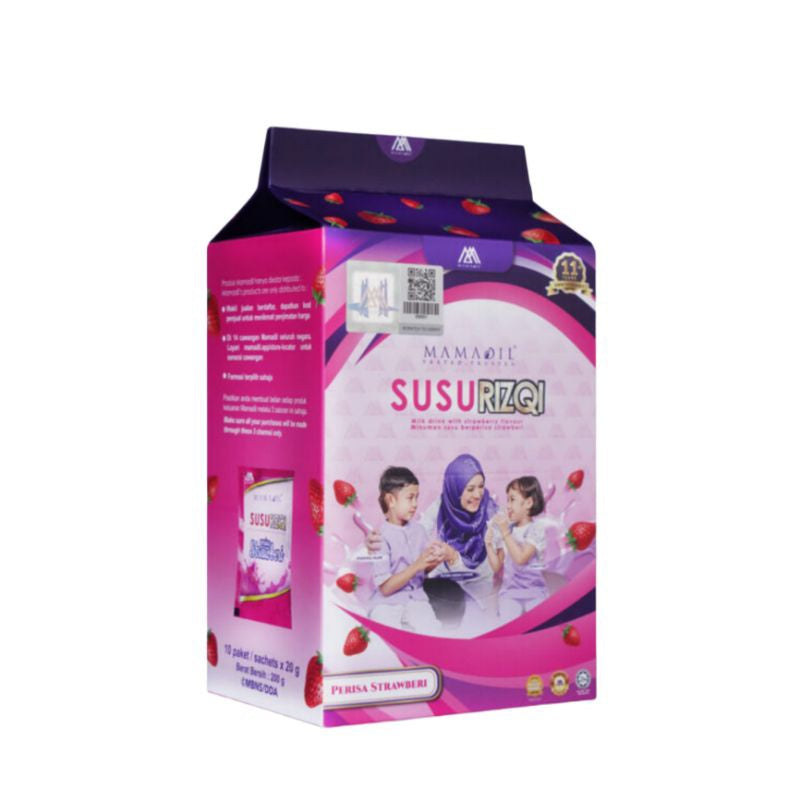 [MAMADIL] SUSU RIZQI MINI PACK 10 sachet per box susu sedap rasa ice cream