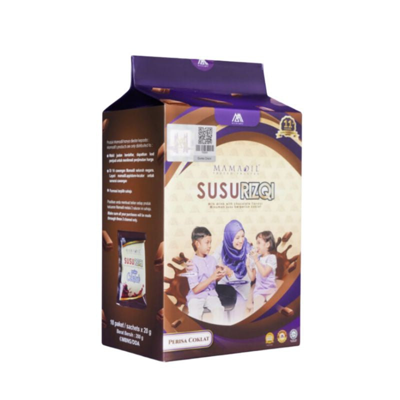 [MAMADIL] SUSU RIZQI MINI PACK 10 sachet per box susu sedap rasa ice cream