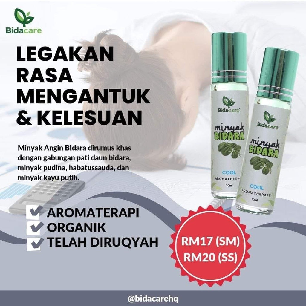 [BIDACARE] ROLL ON SERIES Minyak BIDARA | CENGKIH | LIMAU PURUT Minyak Angin Ruqyah Aromaterapi