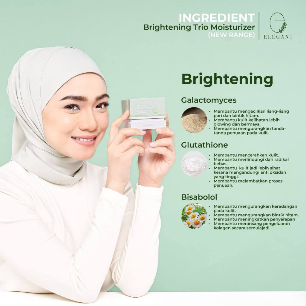 [ELEGANT] BRIGHTENING TRIO MOISTURIZER EBM New range [ELEGANT] Yogurt 2-in-1 | ENRC Night Cream