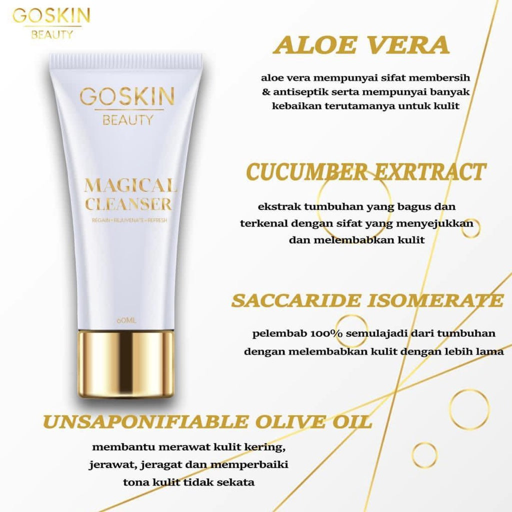 [GOSKIN BEAUTY] Skincare SUNSCREEN MAGICAL SERUM CLEANSER FOUNDATION CUSHION