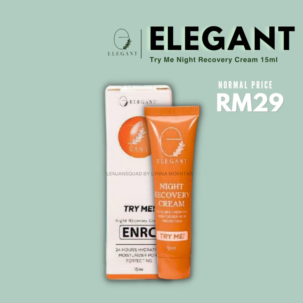 [ELEGANT] BRIGHTENING TRIO MOISTURIZER EBM New range [ELEGANT] Yogurt 2-in-1 | ENRC Night Cream
