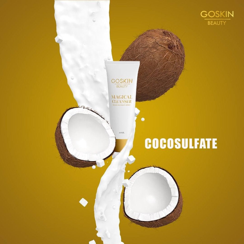 [GOSKIN BEAUTY] MAGICAL CLEANSER make up remover olive oil cocosulfate jerawat jeragat