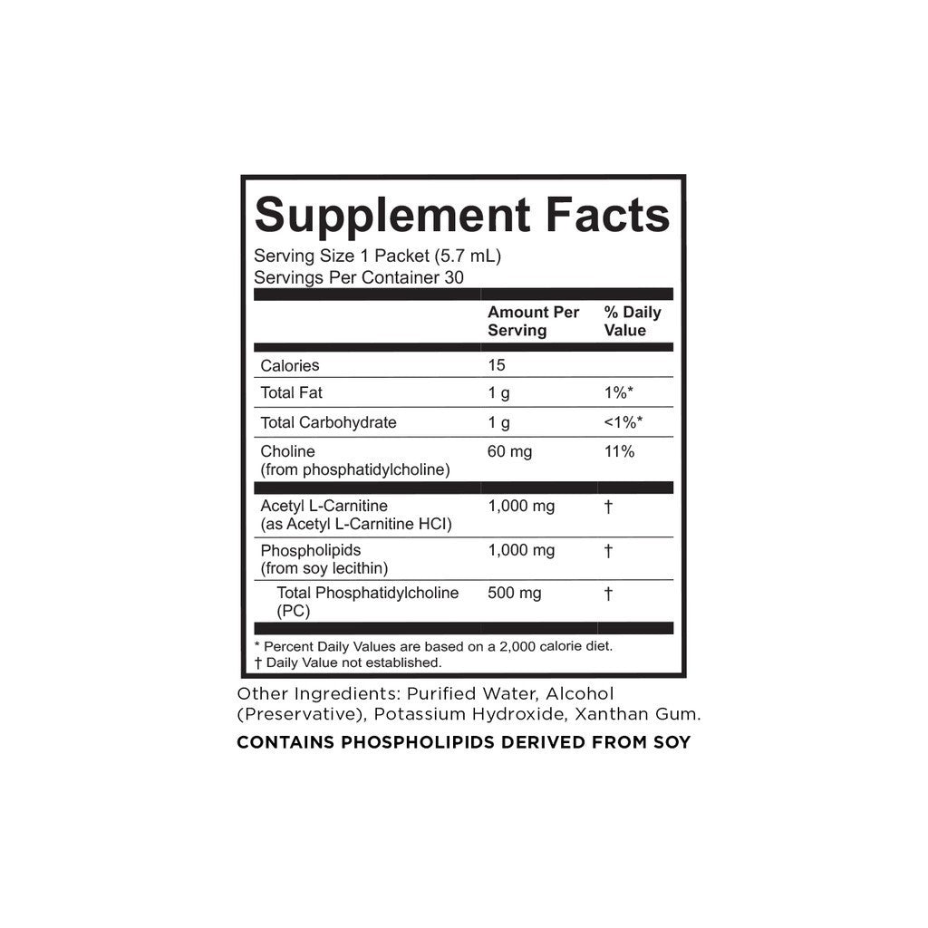 [LIVON LABS] Lypo-Spheric Liposomal Acetyl L-Carnitine ALCAR USA for brain and nerve support