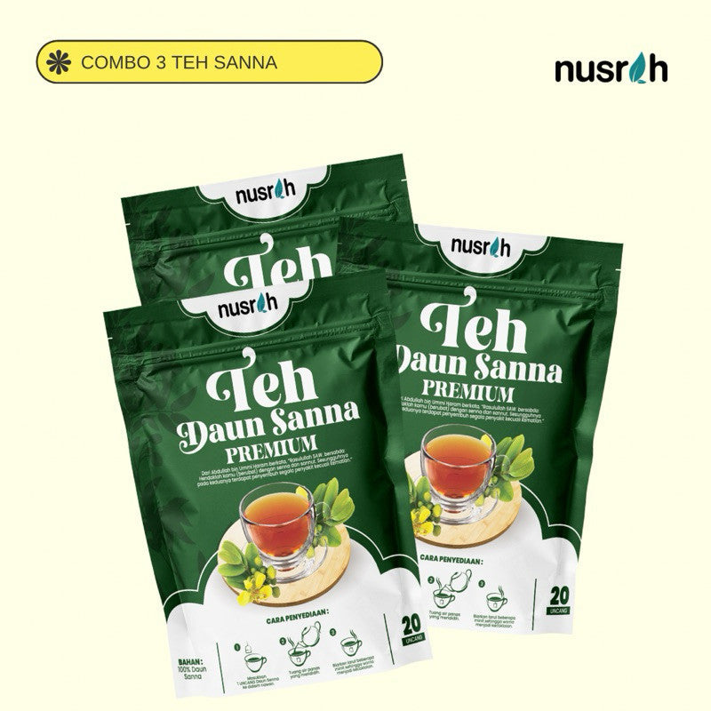 [NUSRAH] NR TEH DAUN SANNA | SENNA PREMIUM Untuk kesihatan usus