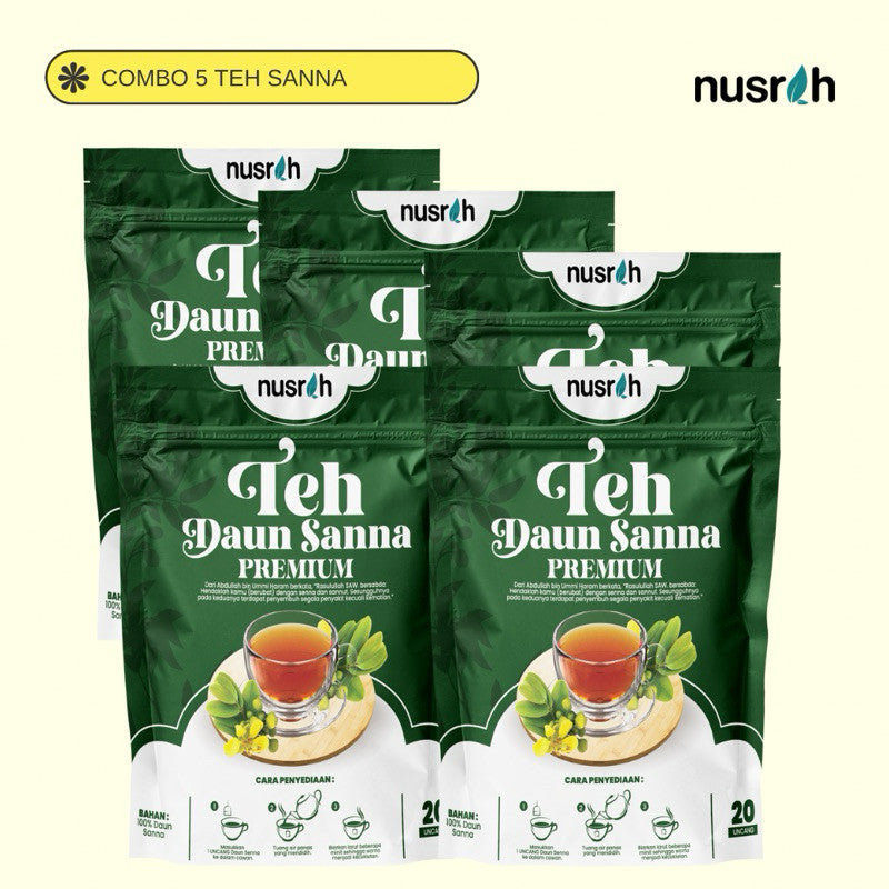 [NUSRAH] NR TEH DAUN SANNA | SENNA PREMIUM Untuk kesihatan usus
