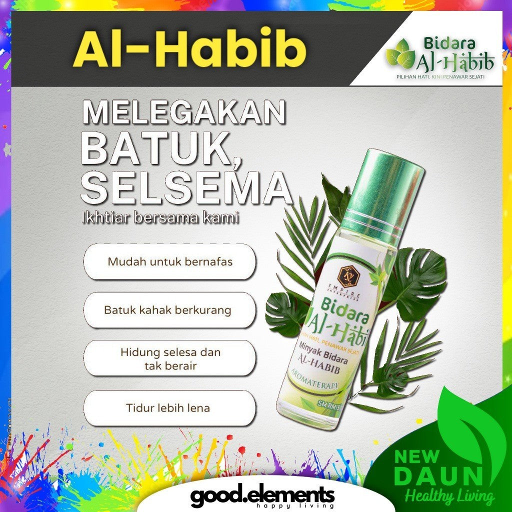 [BIDARA AL-HABIB] Minyak Bidara Roll-On Alhabib | Minyak Bidara Limau Purut