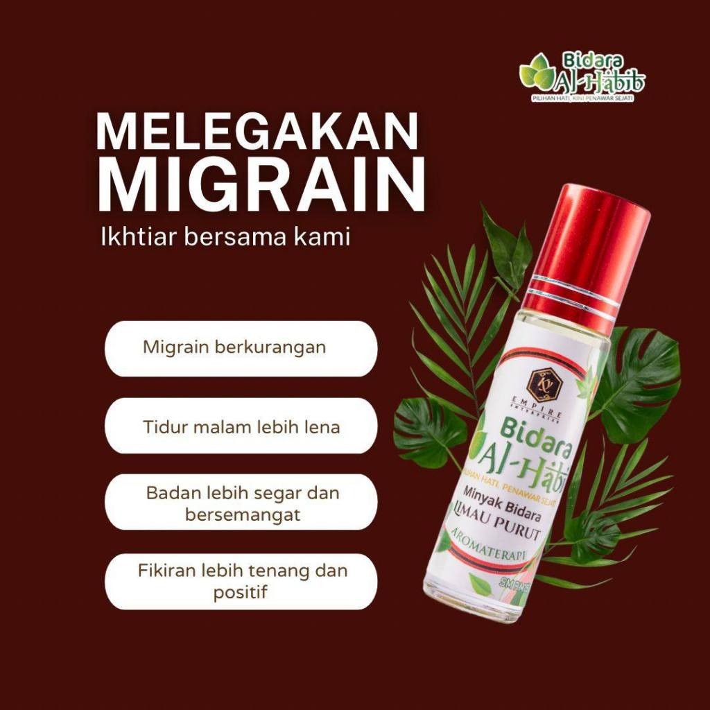 [BIDARA AL-HABIB] FULL LIST : BALM | MINYAK | WANGIAN KASTURI | PERFUME | AIR SEMBURAN ALHABIB