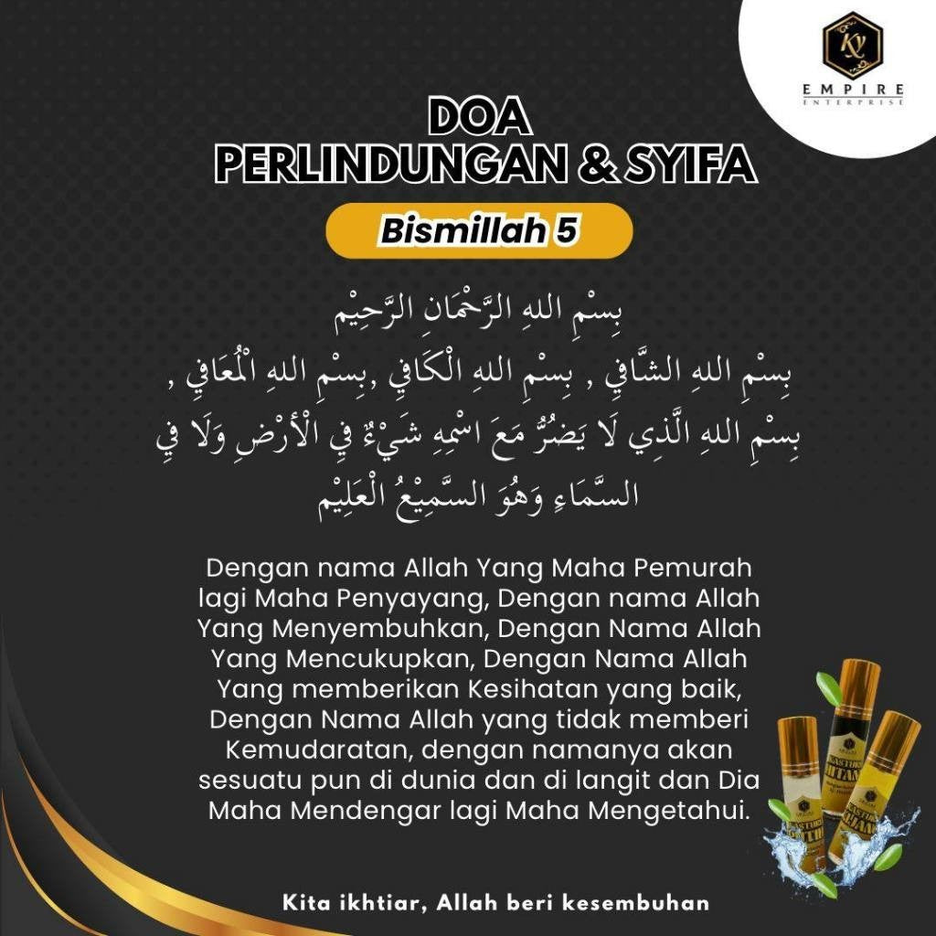 [BIDARA AL-HABIB] Minyak Wangi Kasturi Kijang Hitam Putih Wangian Perfume Halal Sah Solat Alhabib