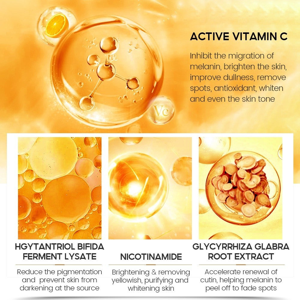 [VIBRANT GLAMOUR] Vitamin C Cream Brightening Moisture Day Cream for Face & Body