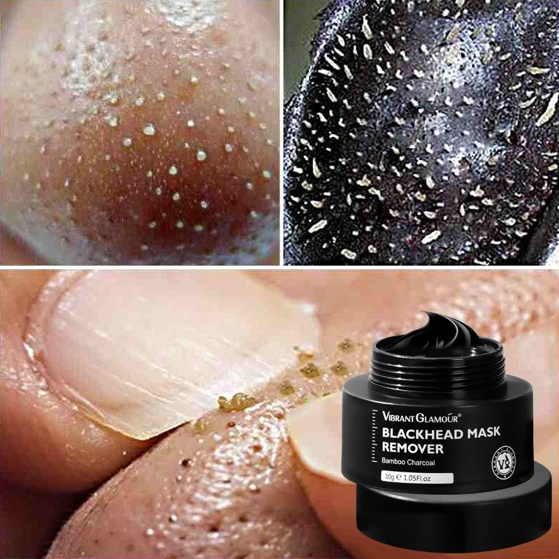 [VIBRANT GLAMOUR] BLACKHEAD MASK REMOVER Bamboo Charcoal Peel-Off Acne