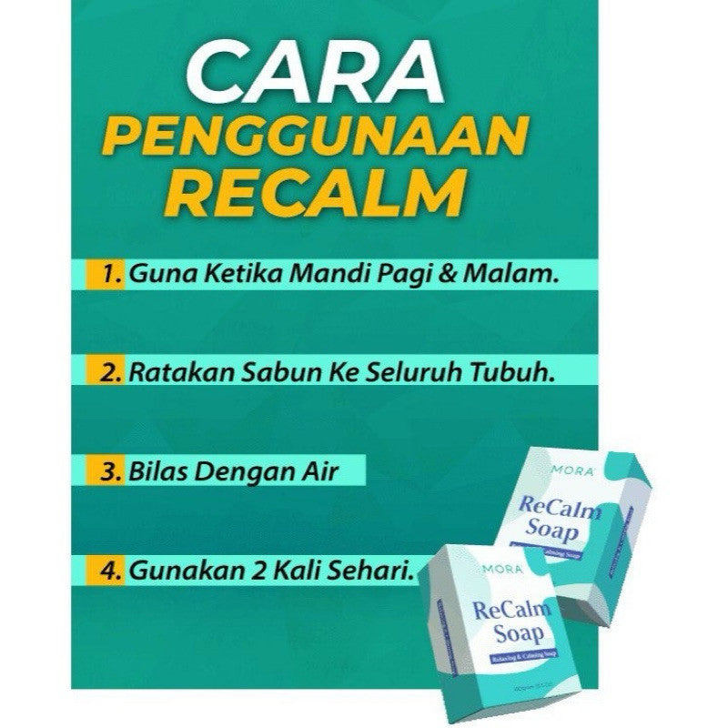 [LETSCARE] MORA RECALM SOAP Sabun unik aromaterapi ketenangan anak tantrum hyperactive calming LETSCARE