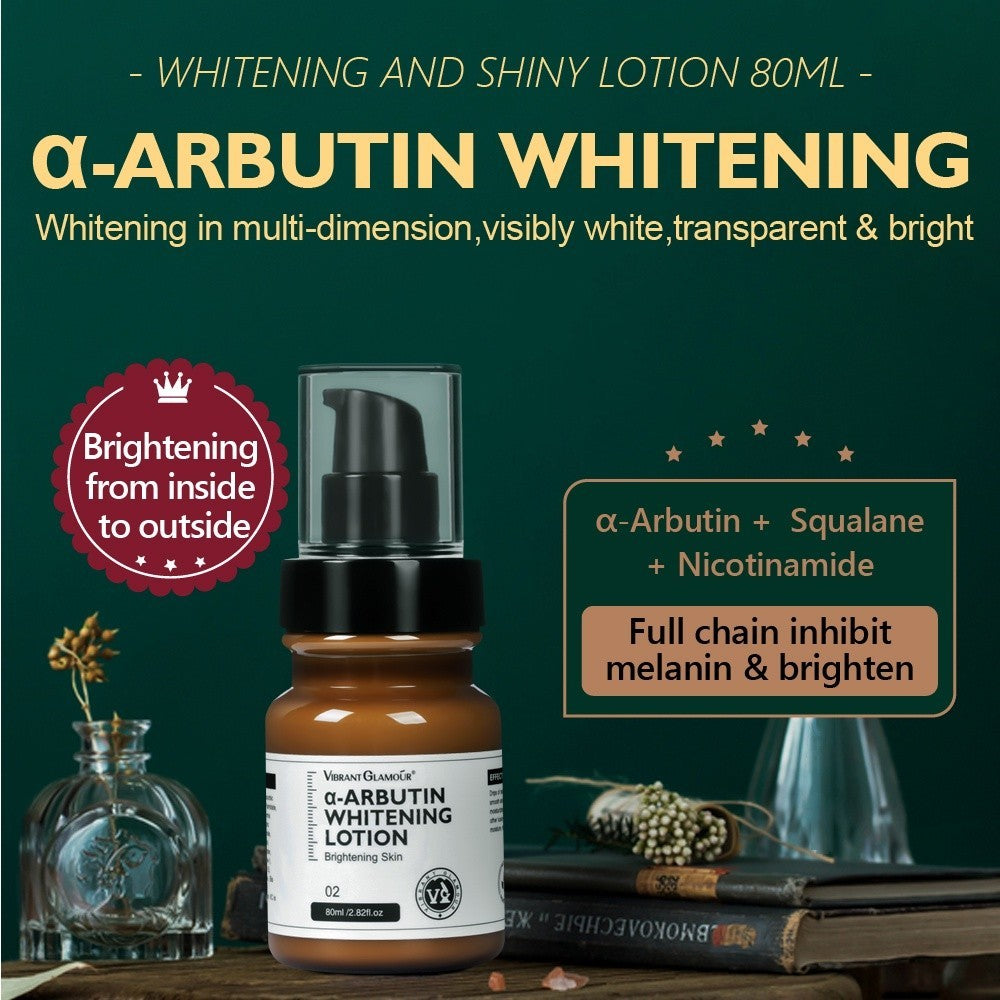 [VIBRANT GLAMOUR] A-Arbutin Whitening LOTION Dark Spot Corrector Moisturize Regenerate