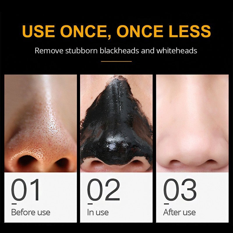 [VIBRANT GLAMOUR] BLACKHEAD MASK REMOVER Bamboo Charcoal Peel-Off Acne