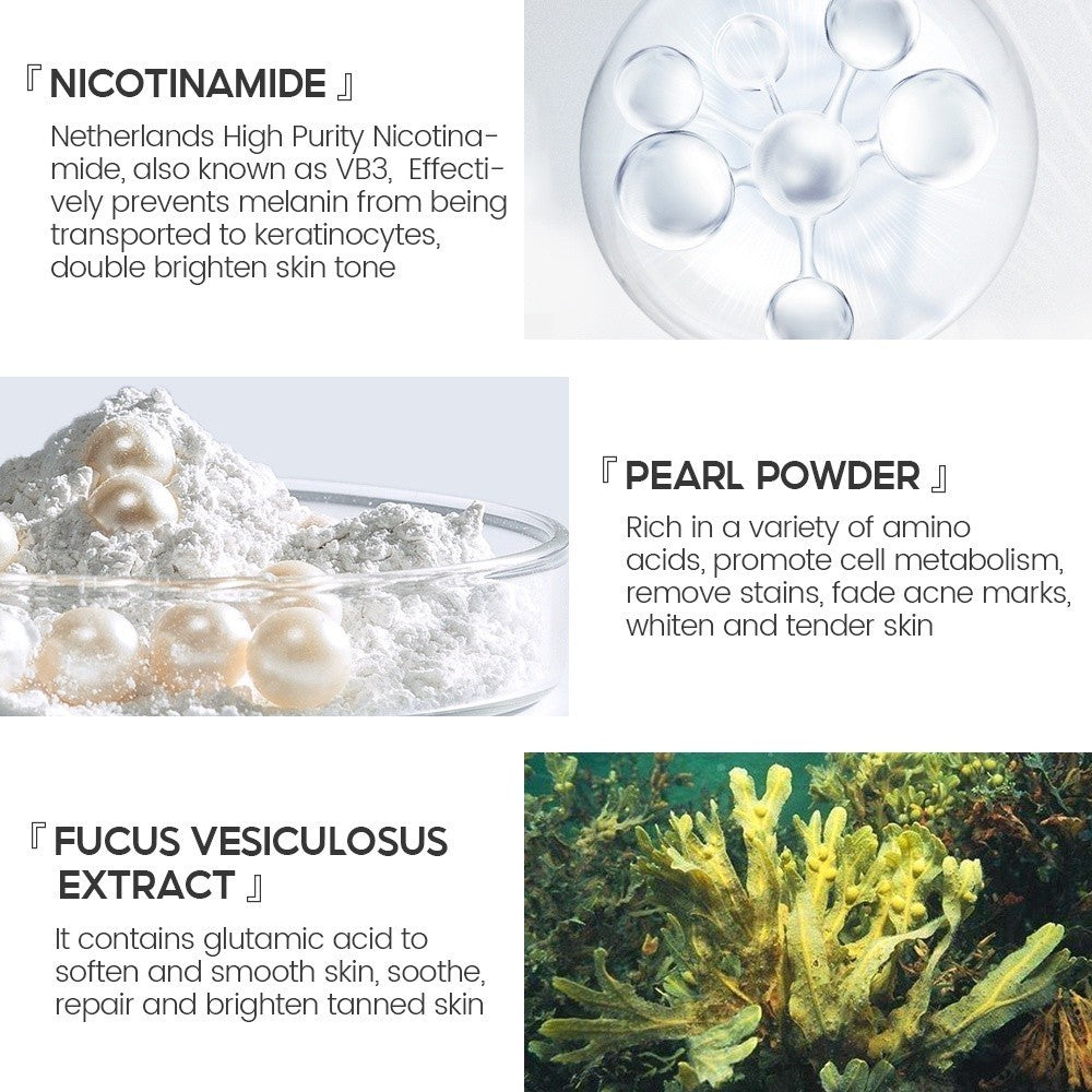 [VIBRANT GLAMOUR] RAPID WHITENING SERUM Nicotinamide Pearl Powder Bleaching Moisturize