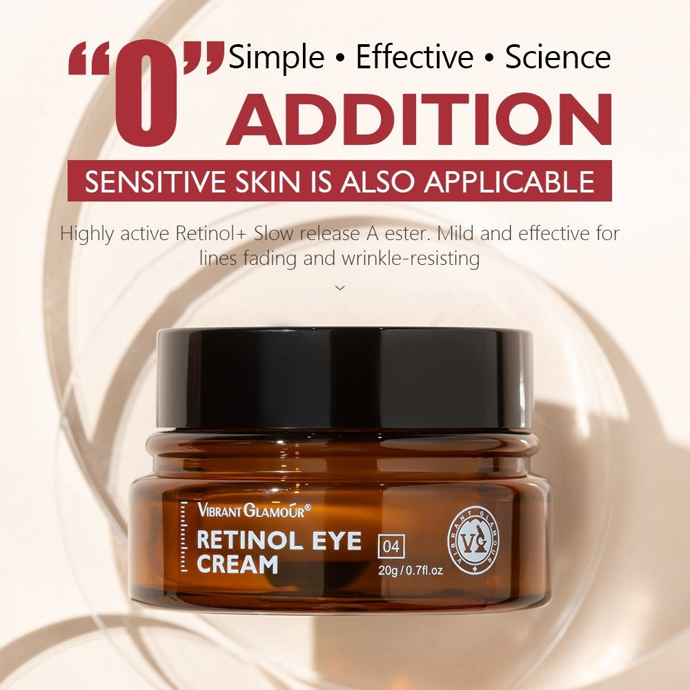 [VIBRANT GLAMOUR] RETINOL EYE CREAM Anti Aging Wrinkle Whitening Firming puffiness