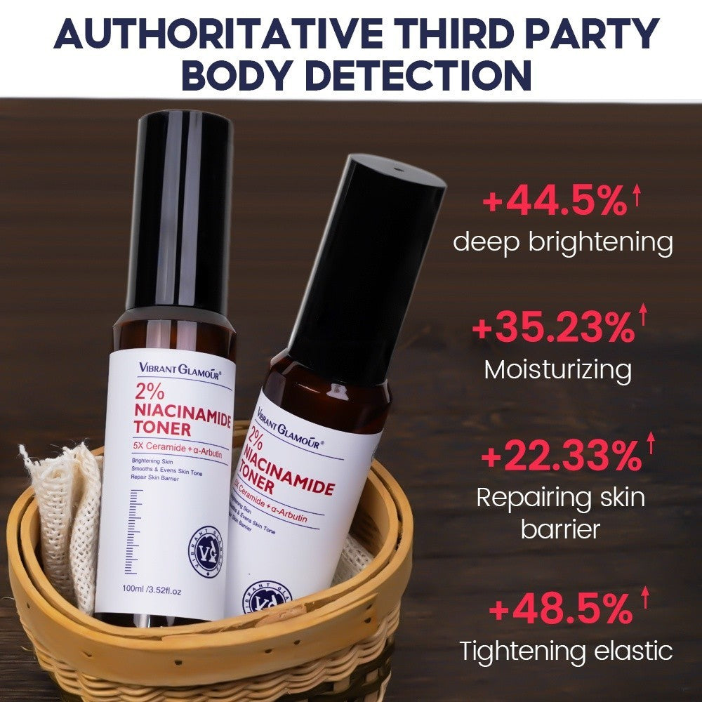 [VIBRANT GLAMOUR] 2% Niacinamide TONER 5X Ceramide Skin Barrier Repair Glowing 100ml