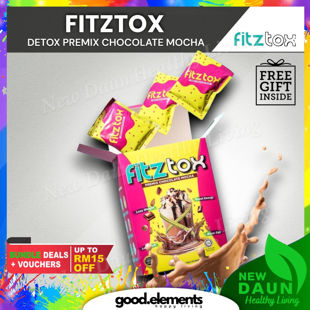 [FITZTOX] Minuman COKLAT MOCHA Healthy Detox & Metabolism Support