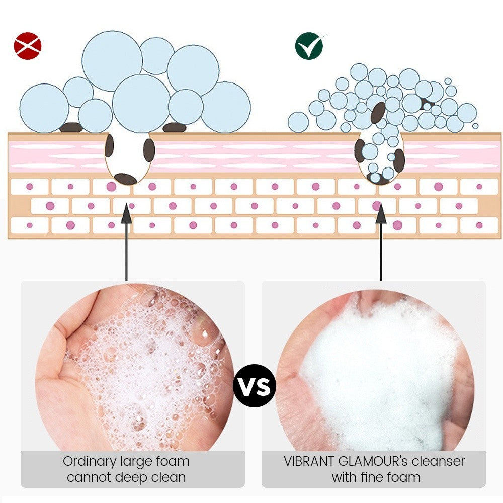 [VIBRANT GLAMOUR] Salicylic Acid Acne Soap Treatment Pore Exfoliating Foam Face Body
