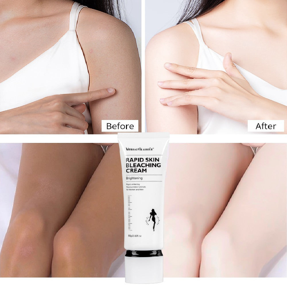 [VIBRANT GLAMOUR] RAPID SKIN BLEACHING CREAM Underarm Armpit Knee Thigh Dark Skin