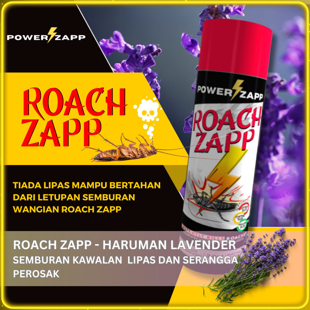 [POWERZAPP] ROACHZAPP cockroach rapid killer killit insect anti lipas semut Paling Berbaloi
