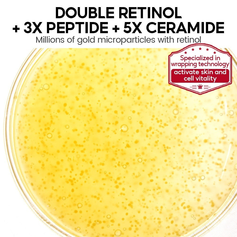 [VIBRANT GLAMOUR] PRO+ RETINOL SERUM Upgrade 3% Retinol+3X Peptide+5X Ceramide