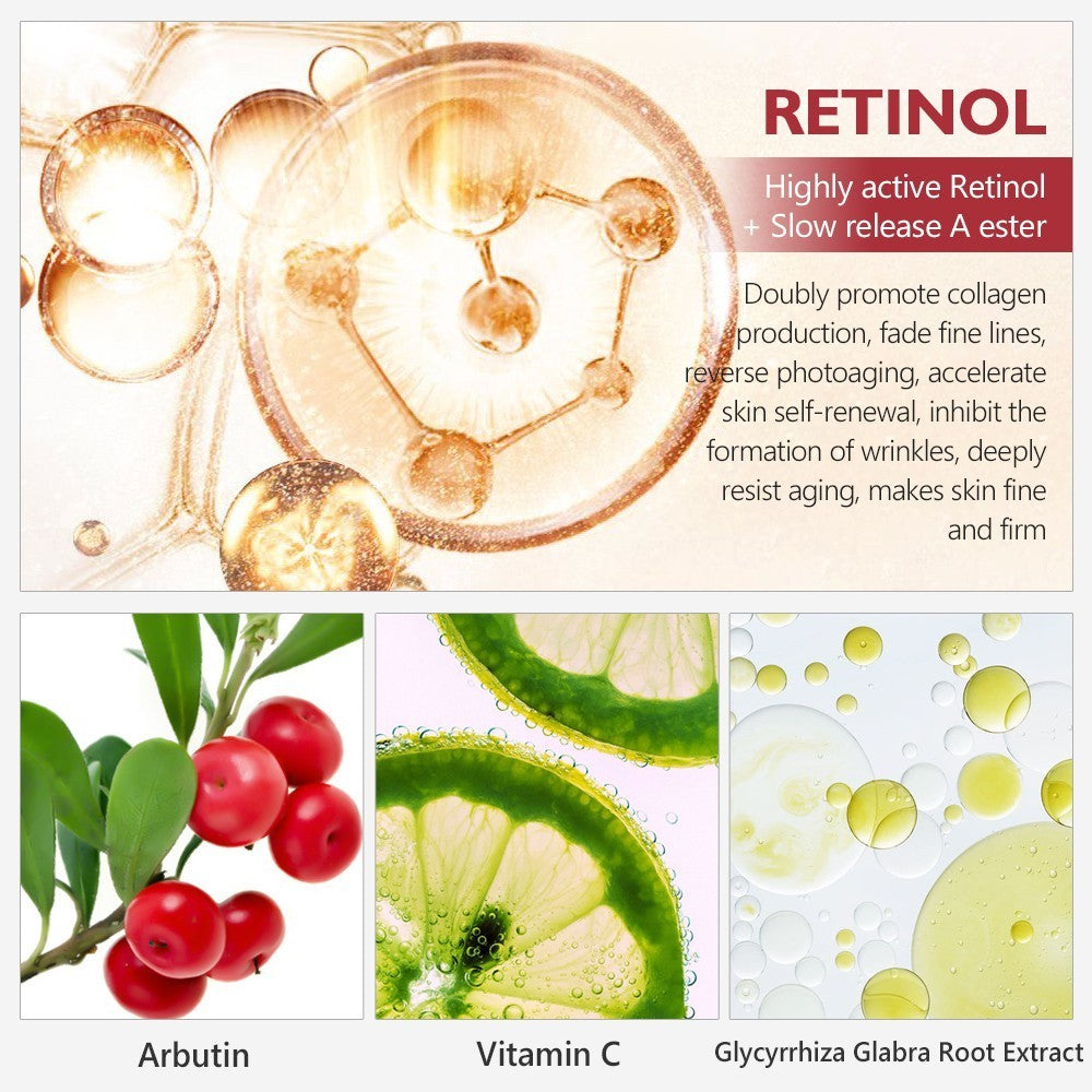 [VIBRANT GLAMOUR] RETINOL EYE CREAM Anti Aging Wrinkle Whitening Firming puffiness