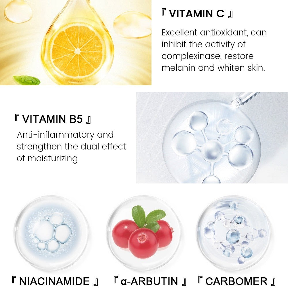 [VIBRANT GLAMOUR] Vitamin C Toner Whitening Reduce Dark Spots Moisturizing 100ml
